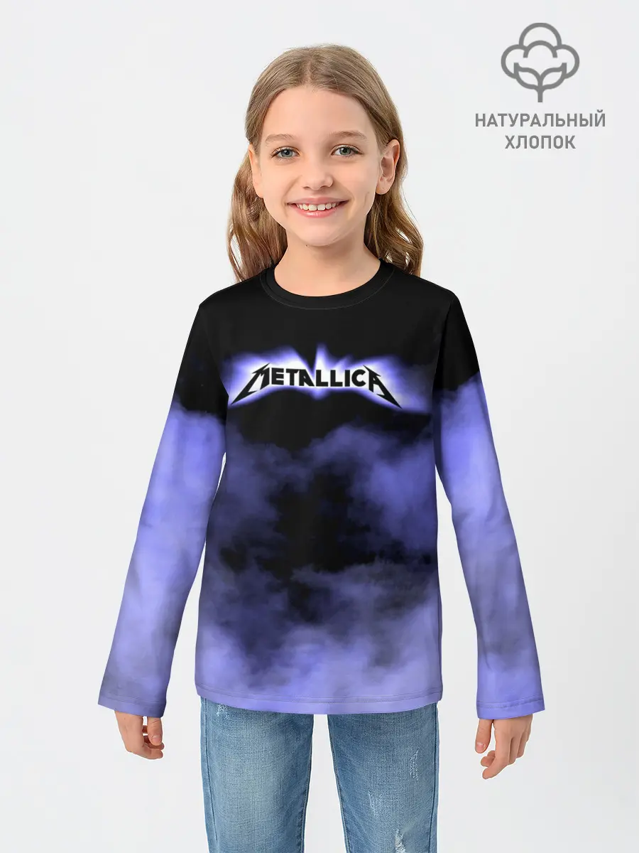 Детский лонгслив / Metallica