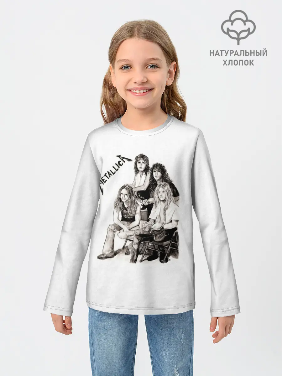 Детский лонгслив / Metallica