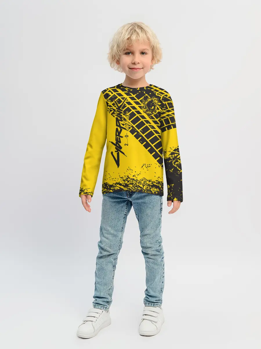 Детский лонгслив / Cyberpunk 2077