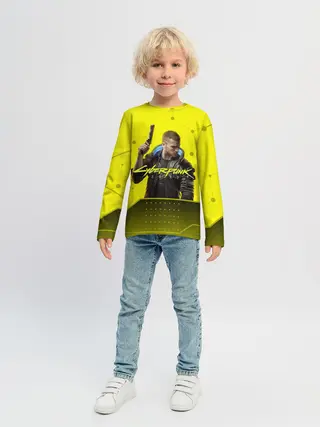 Детский лонгслив / CYBERPUNK 2077