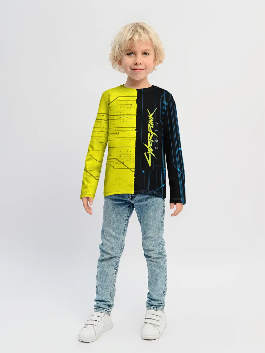 Детский лонгслив / CYBERPUNK 2077