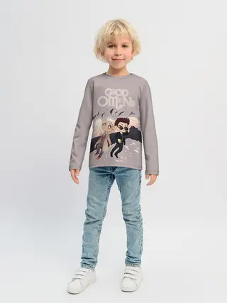 Детский лонгслив / Good Omens