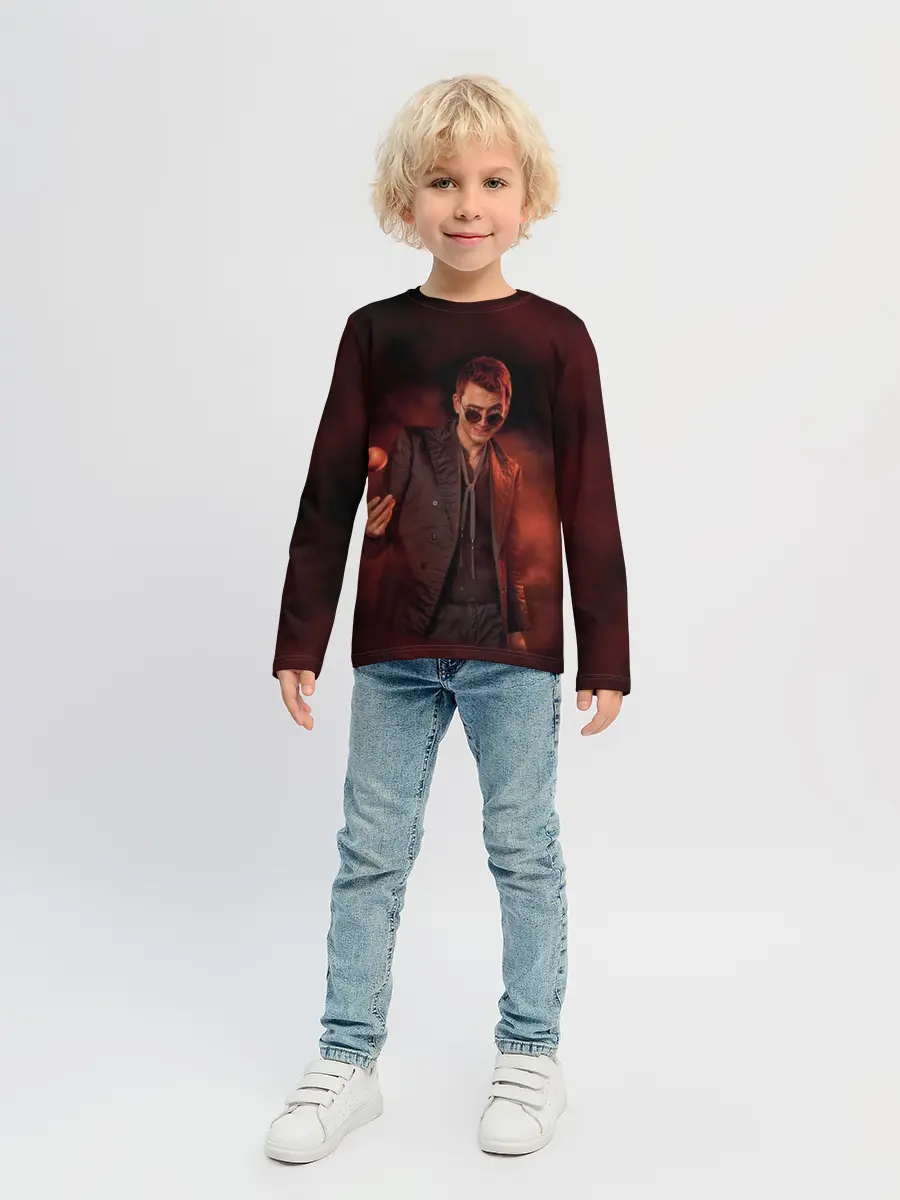 Детский лонгслив / Кроули