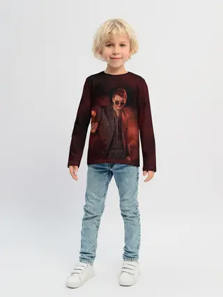 Детский лонгслив / Кроули