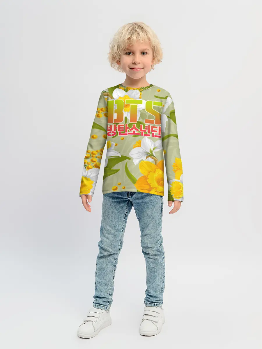 Детский лонгслив / BTS