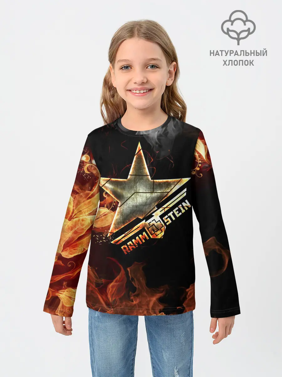 Детский лонгслив / Rammstein
