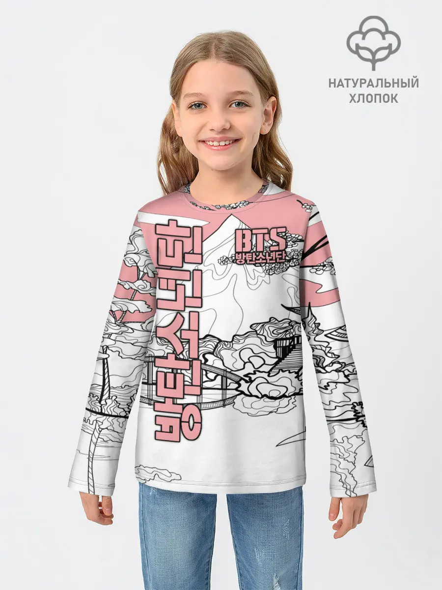 Детский лонгслив / BTS