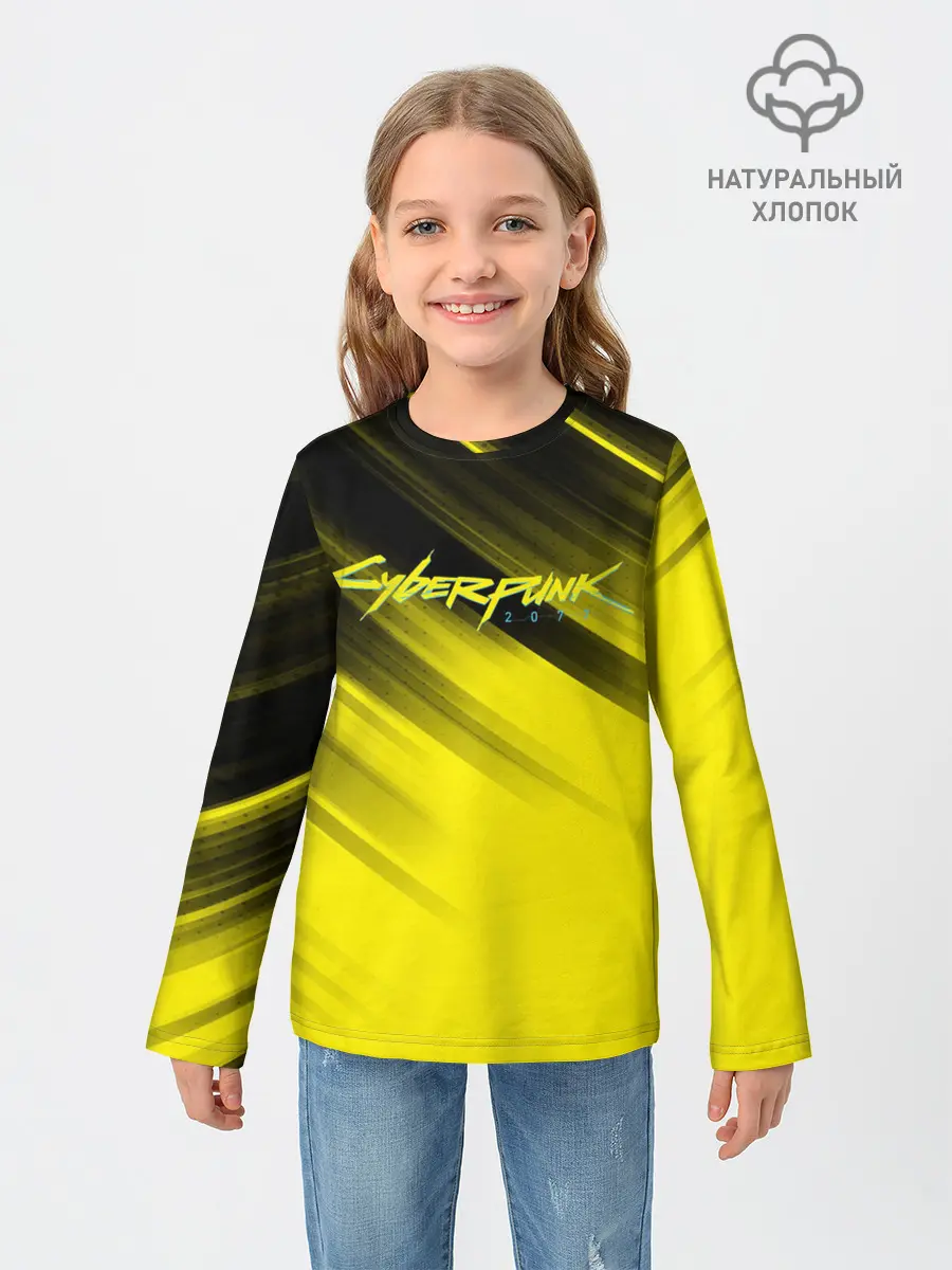 Детский лонгслив / Cyberpunk 2077