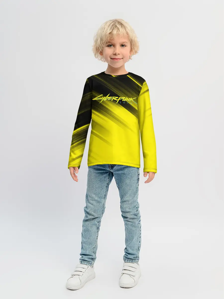 Детский лонгслив / Cyberpunk 2077