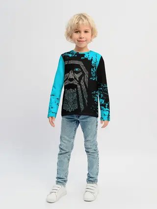 Детский лонгслив / Один