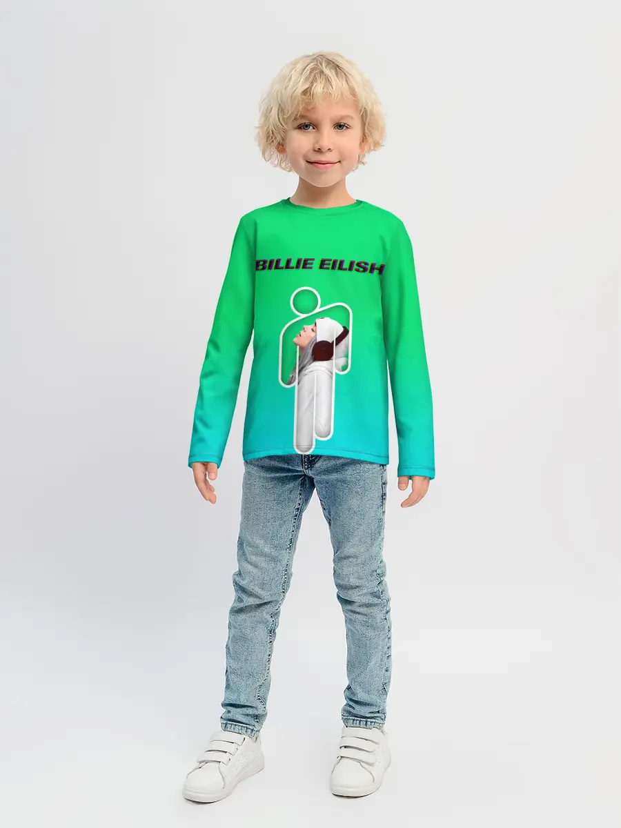 Детский лонгслив / Billie Eilish