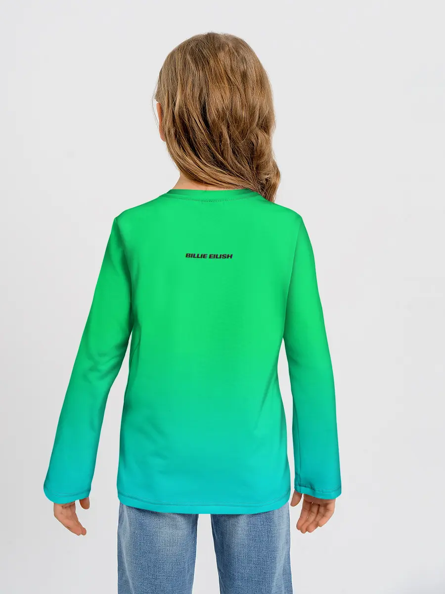 Детский лонгслив / Billie Eilish