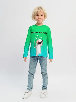 Детский лонгслив / Billie Eilish