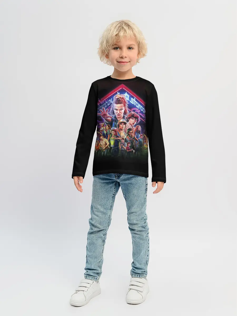 Детский лонгслив / Stranger Things 3