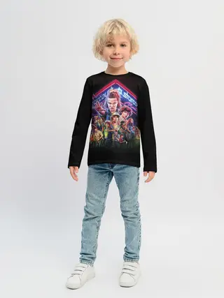 Детский лонгслив / Stranger Things 3