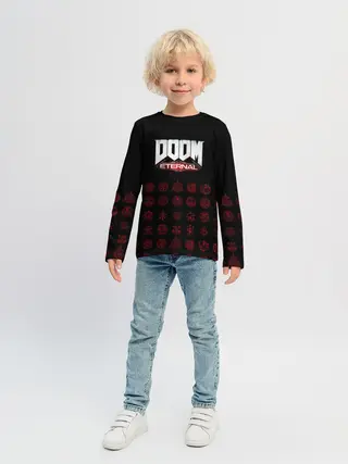 Детский лонгслив / DOOM Eternal