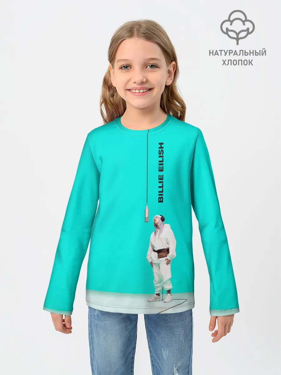 Детский лонгслив / Billie Eilish