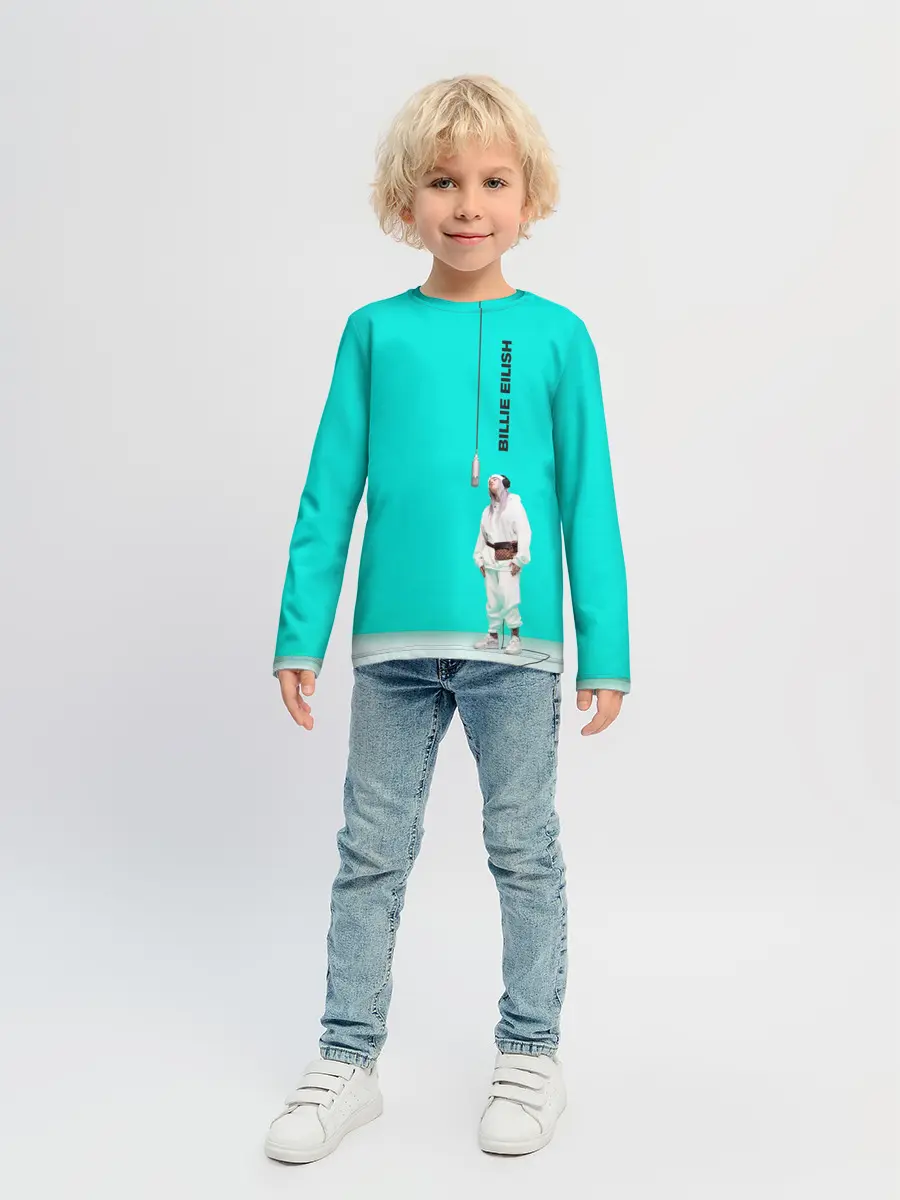Детский лонгслив / Billie Eilish