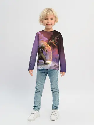 Детский лонгслив / Ведьмак и Секиро