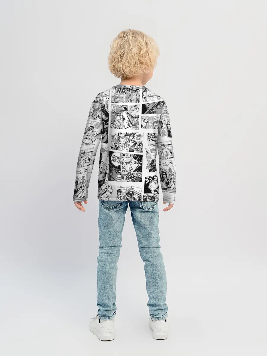 Детский лонгслив / JoJo no Kimyou na Bouken