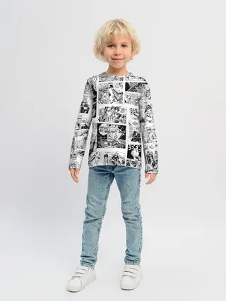 Детский лонгслив / JoJo no Kimyou na Bouken