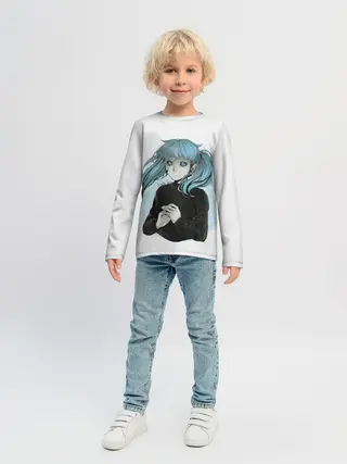 Детский лонгслив / Sally face