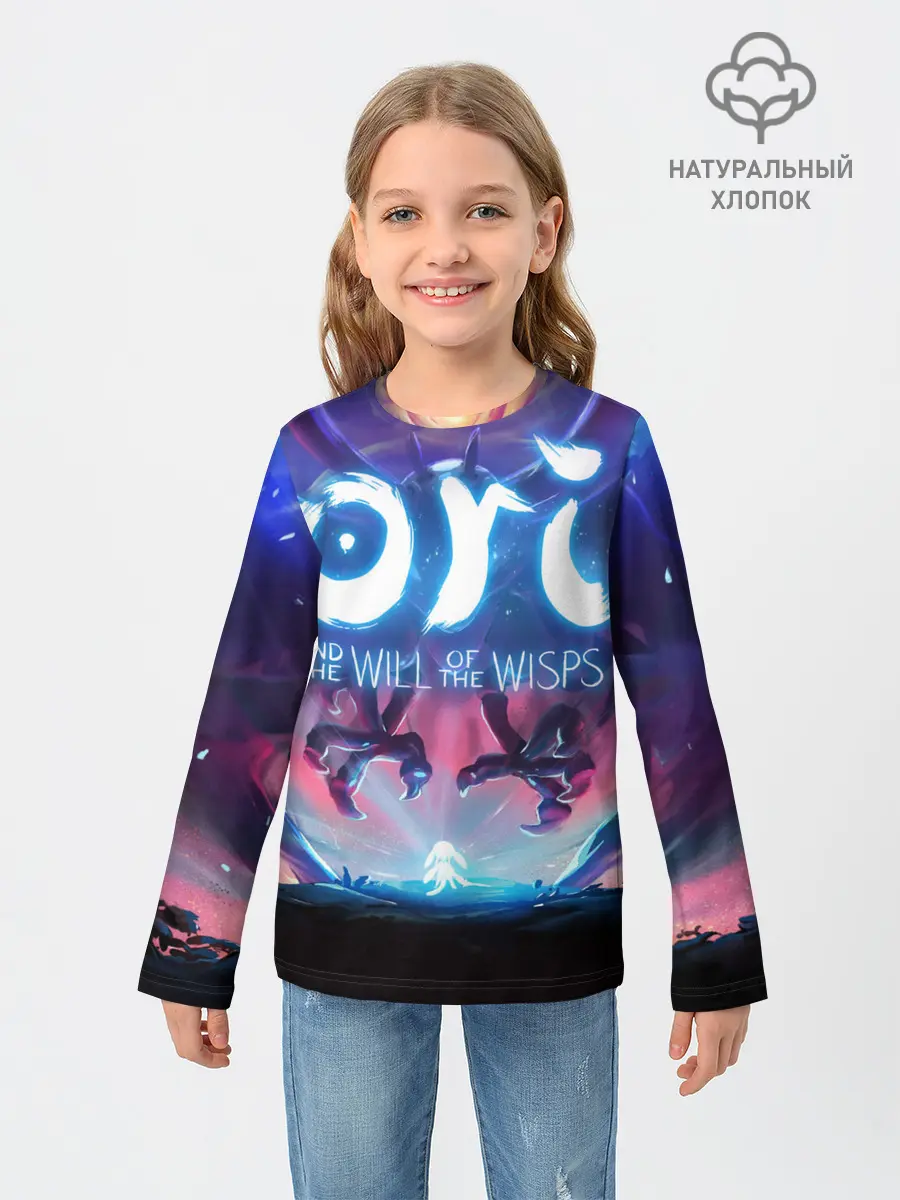 Детский лонгслив / Ori and the Blind Forest