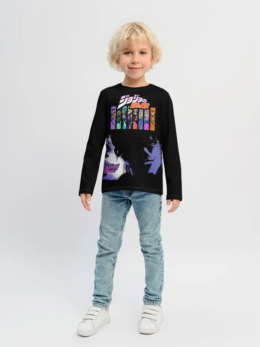 Детский лонгслив / manga JoJo