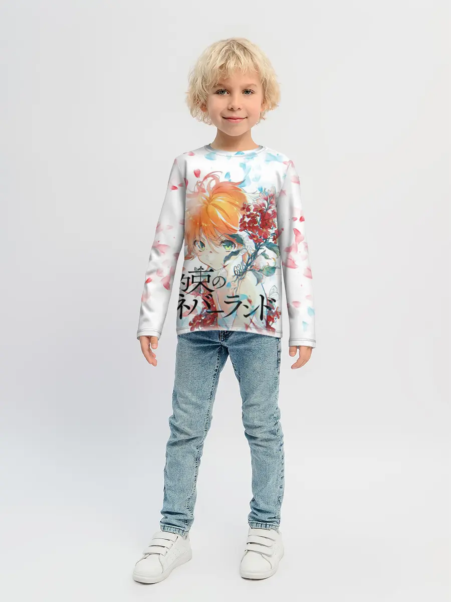 Детский лонгслив / обещанный неверленд