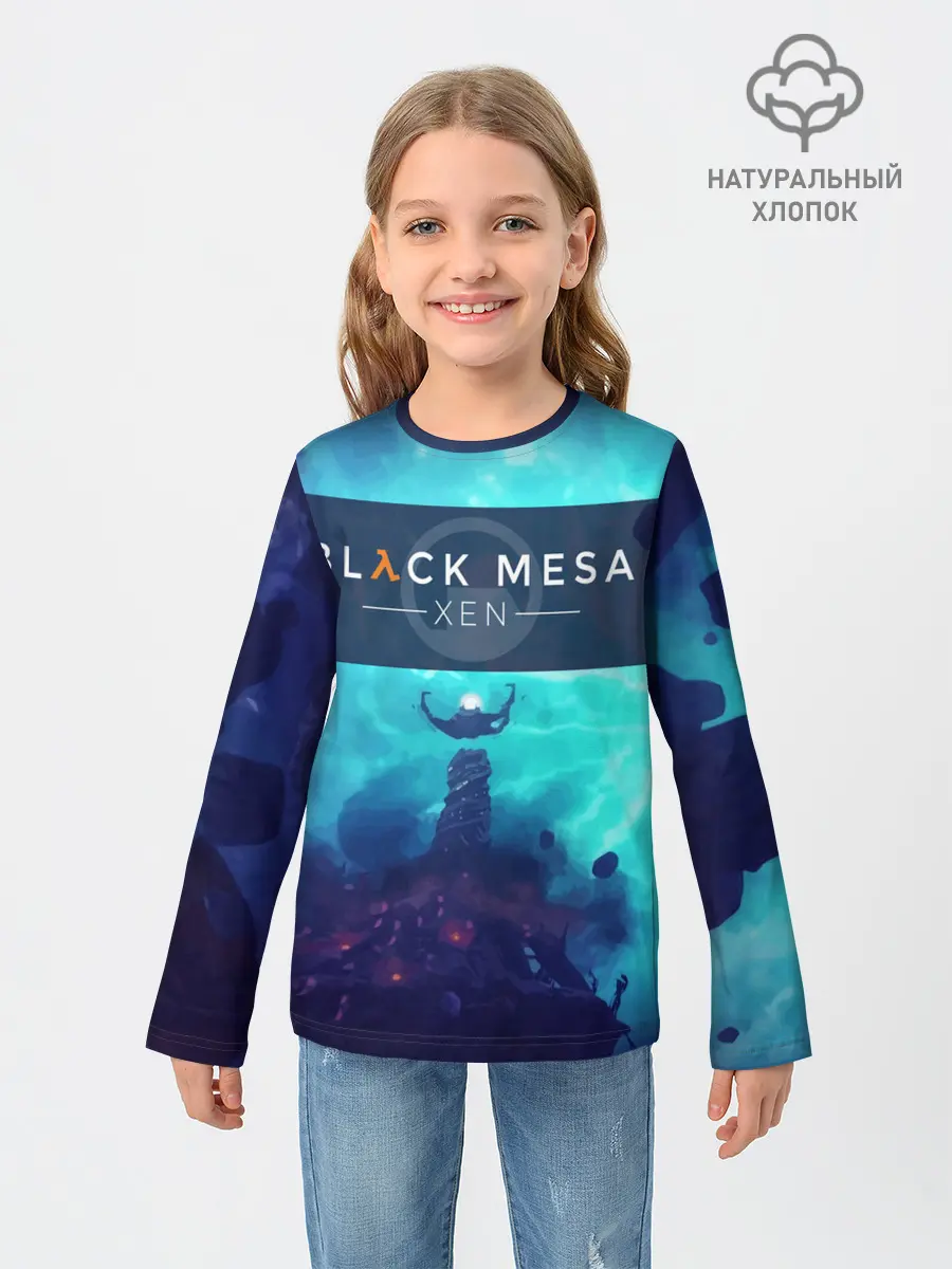 Детский лонгслив / HALF-LIFE - Black Mesa: XEN
