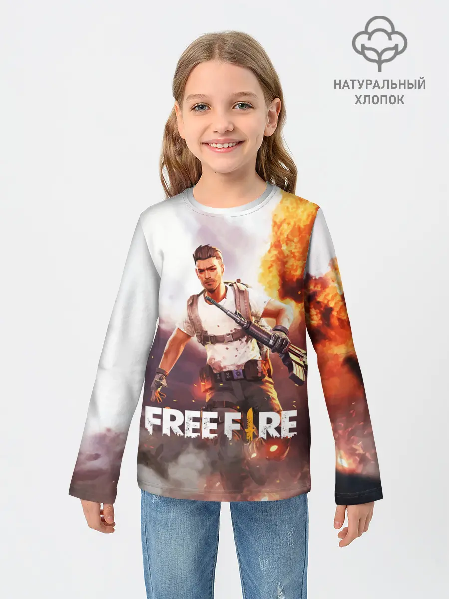 Детский лонгслив / FREE FIRE