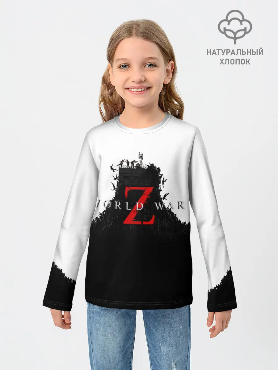 Детский лонгслив / WORLD WAR Z