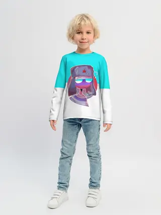 Детский лонгслив / CountryHumans - Россия