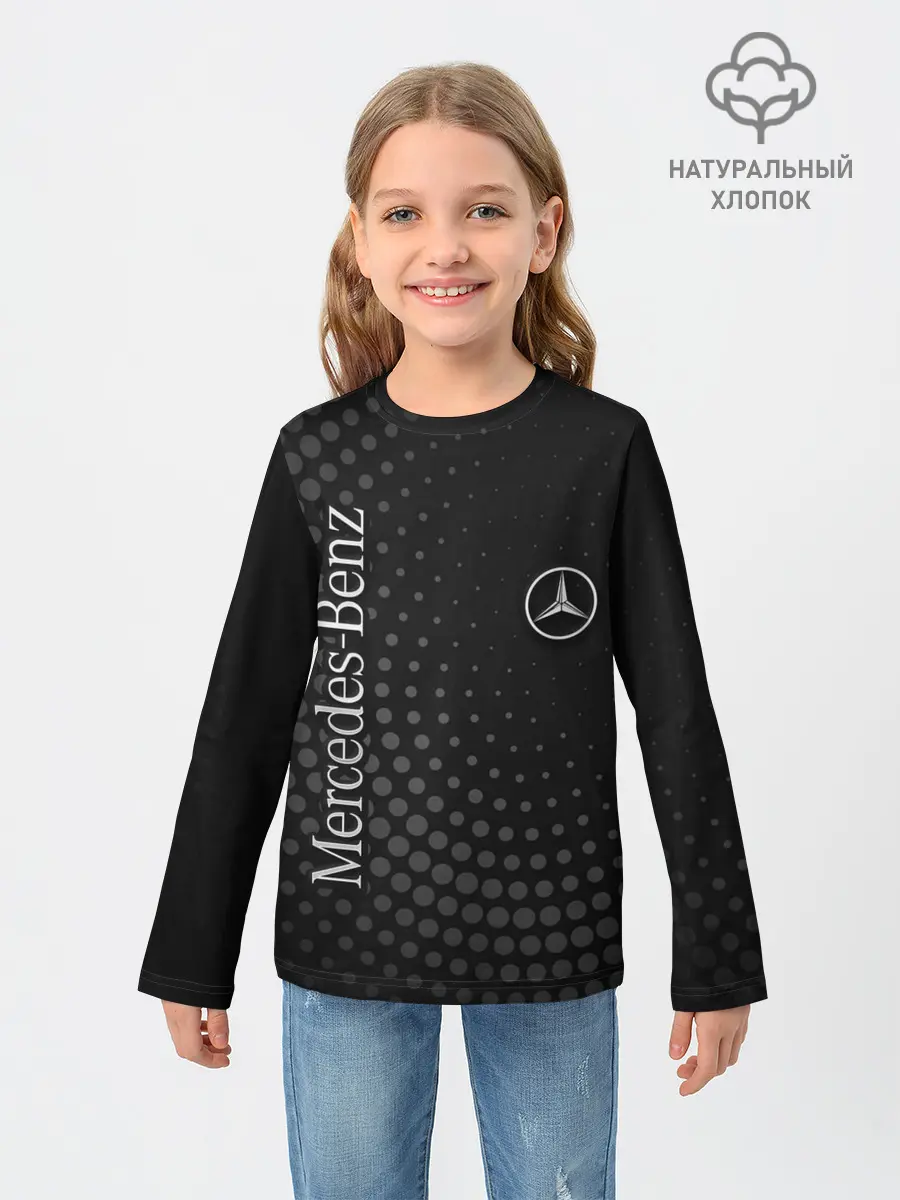 Детский лонгслив / Mercedes