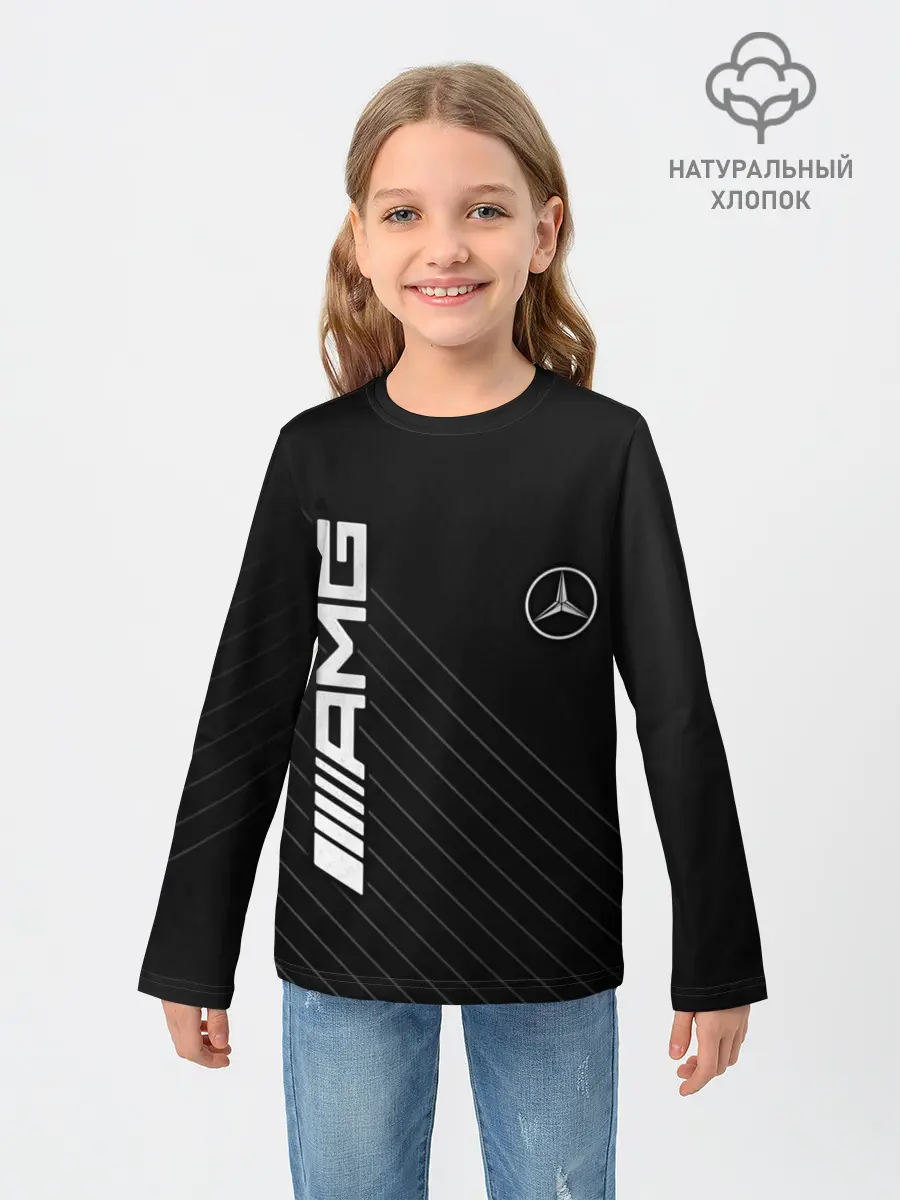 Детский лонгслив / Mercedes