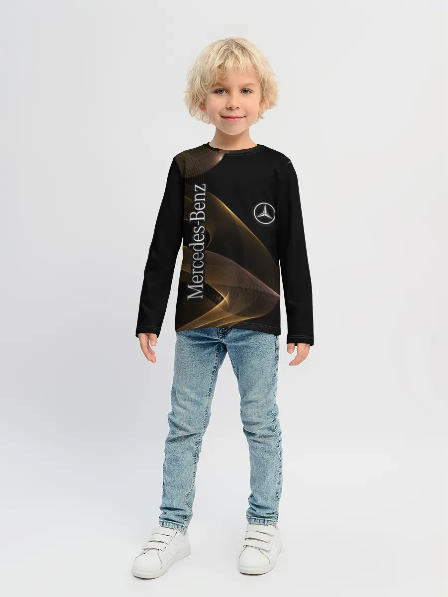 Детский лонгслив / Mercedes