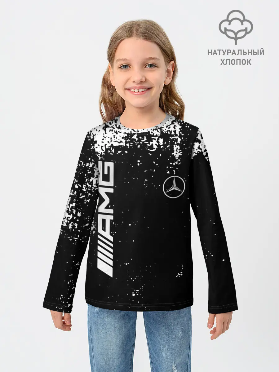 Детский лонгслив / Mercedes