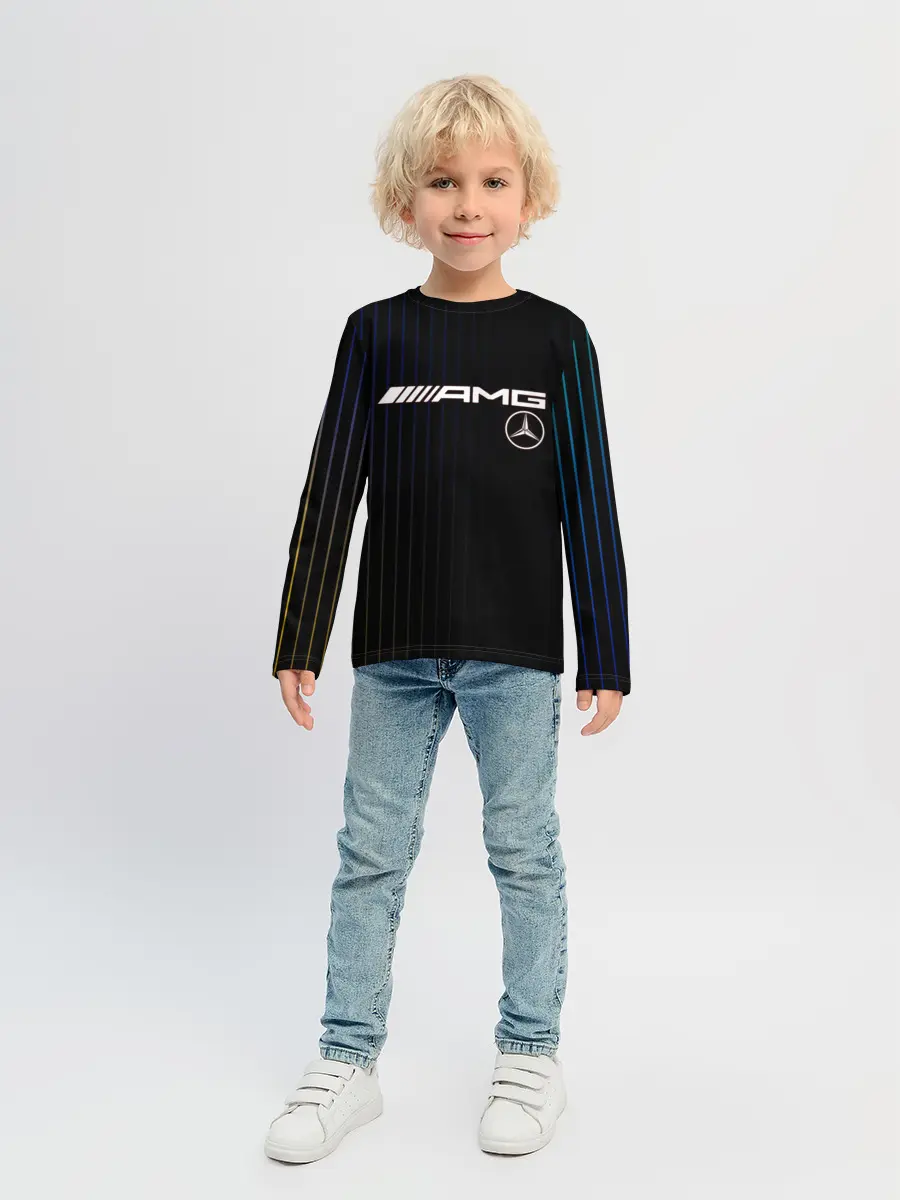Детский лонгслив / Mercedes