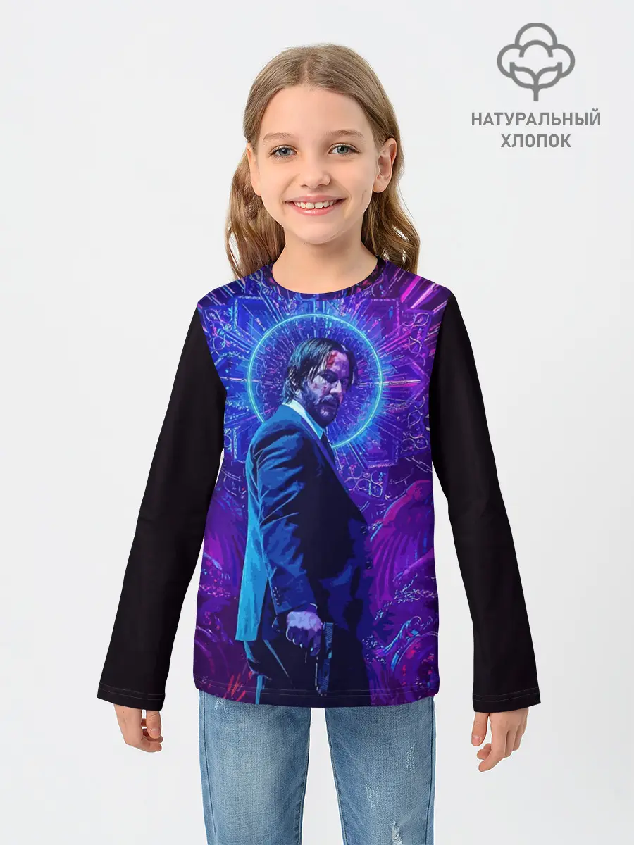 Детский лонгслив / John Wick