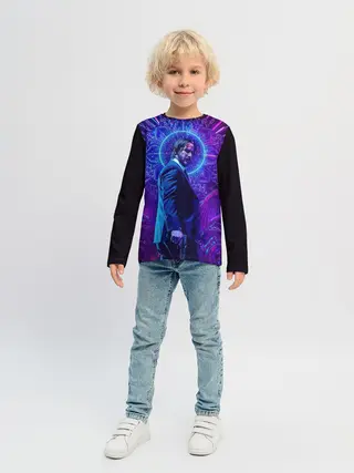 Детский лонгслив / John Wick