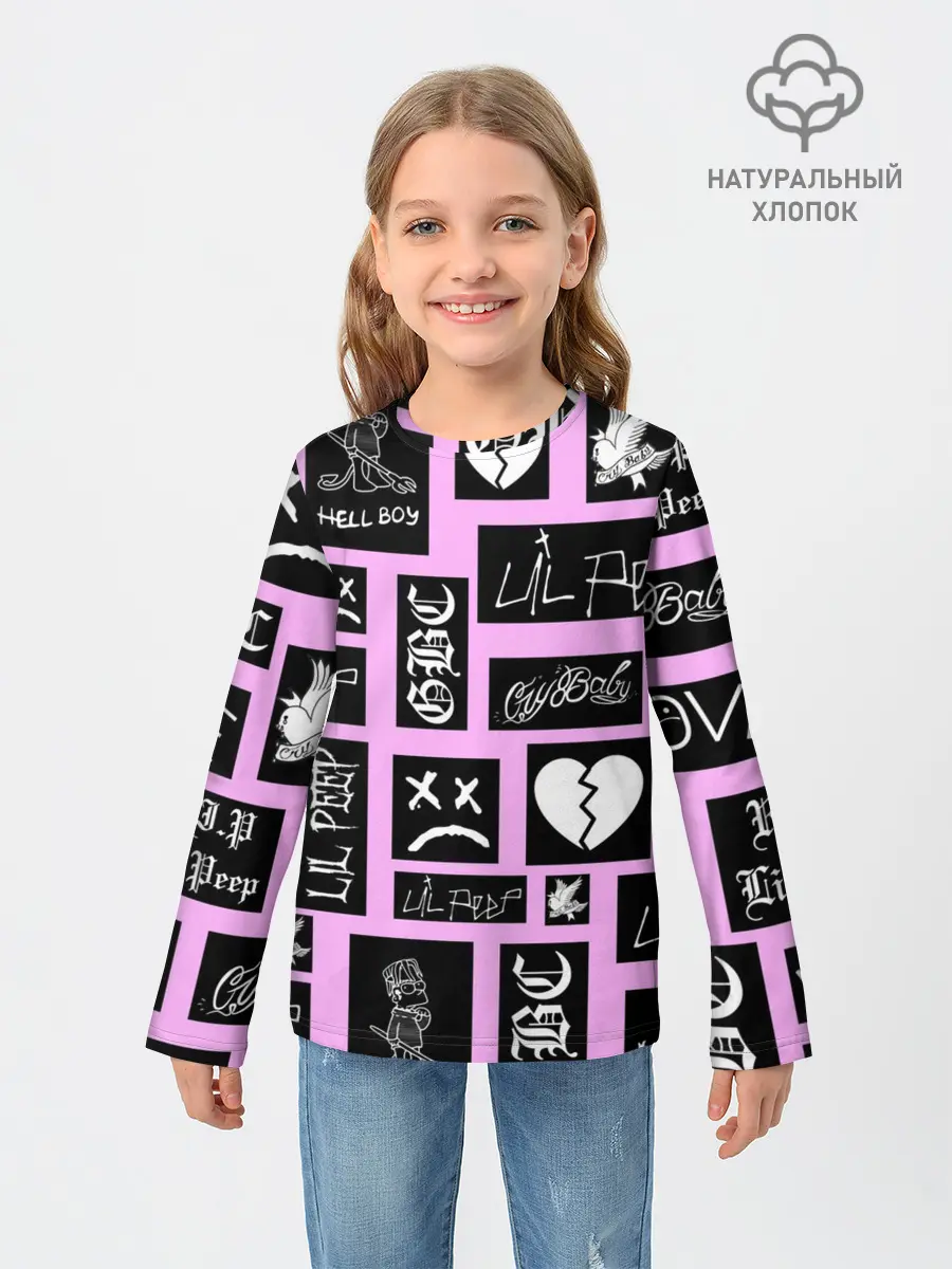 Детский лонгслив / LIL PEEP