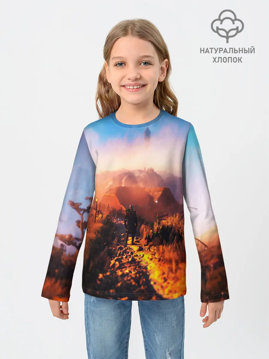 Детский лонгслив / ВЕДЬМАК