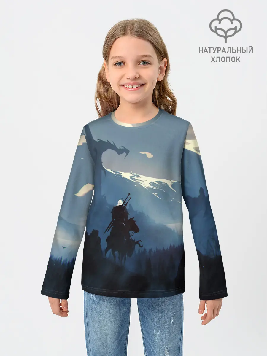 Детский лонгслив / ВЕДЬМАК