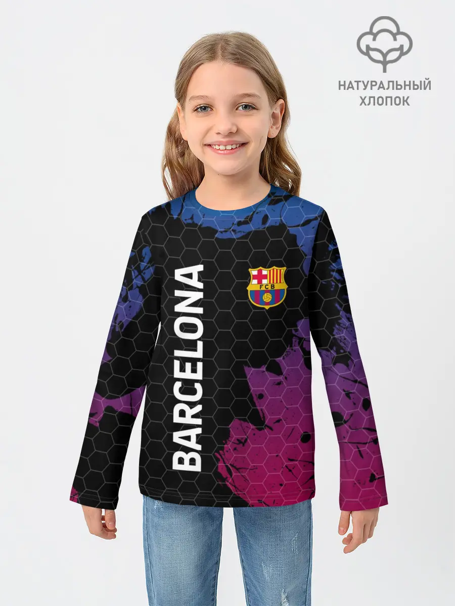 Детский лонгслив / BARCELONA