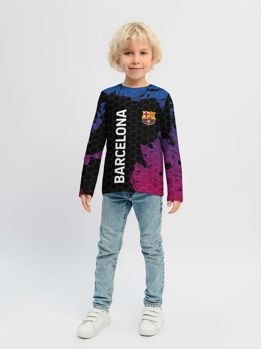 Детский лонгслив / BARCELONA