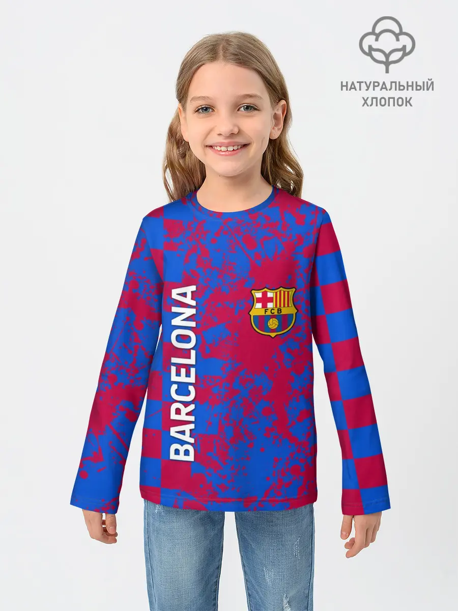 Детский лонгслив / BARCELONA