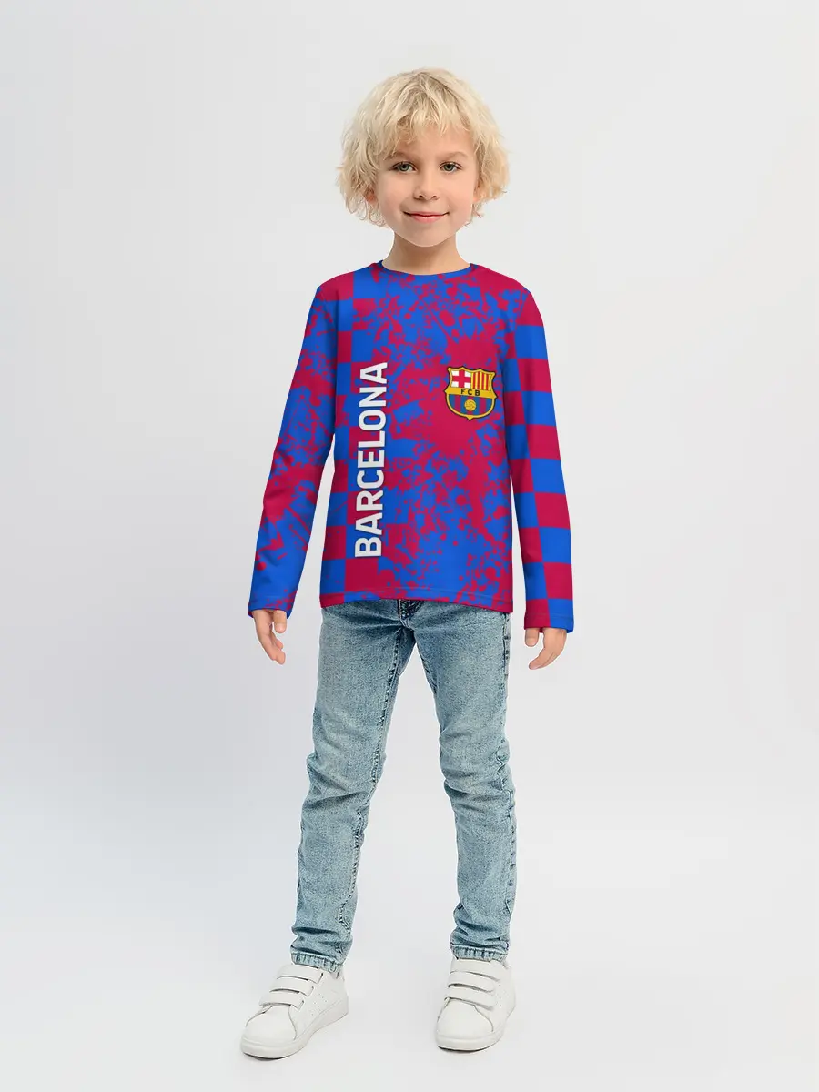 Детский лонгслив / BARCELONA