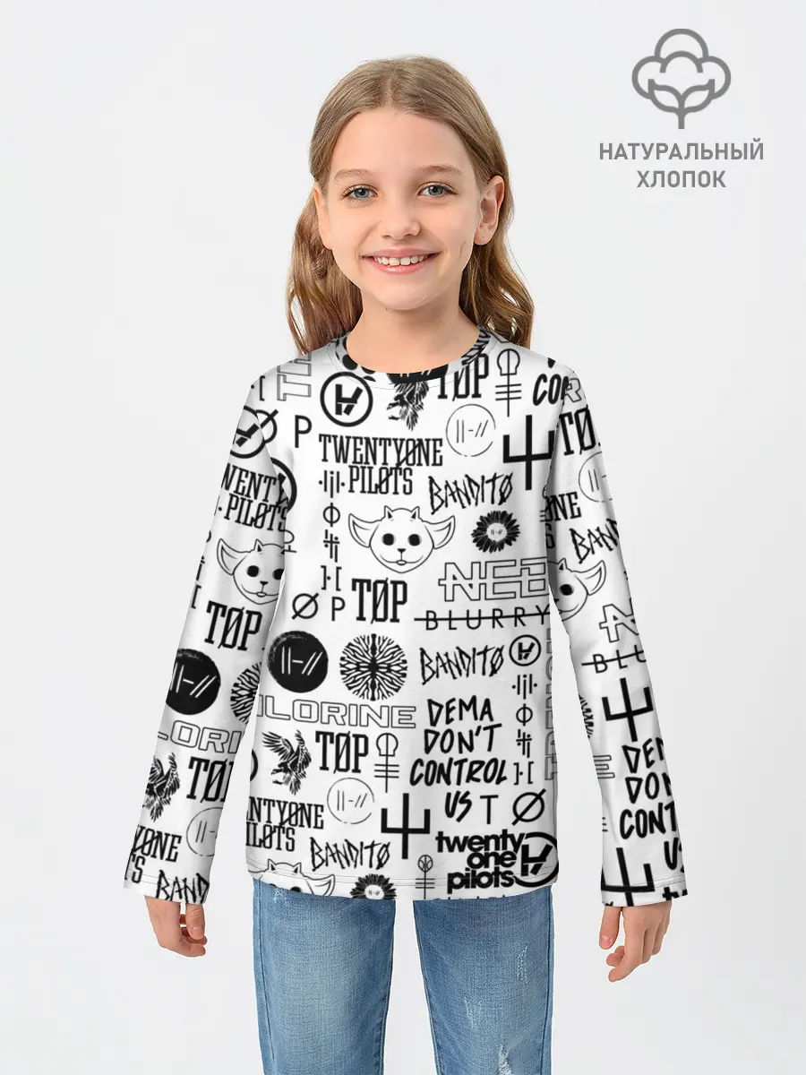 Детский лонгслив / TWENTY ONE PILOTS