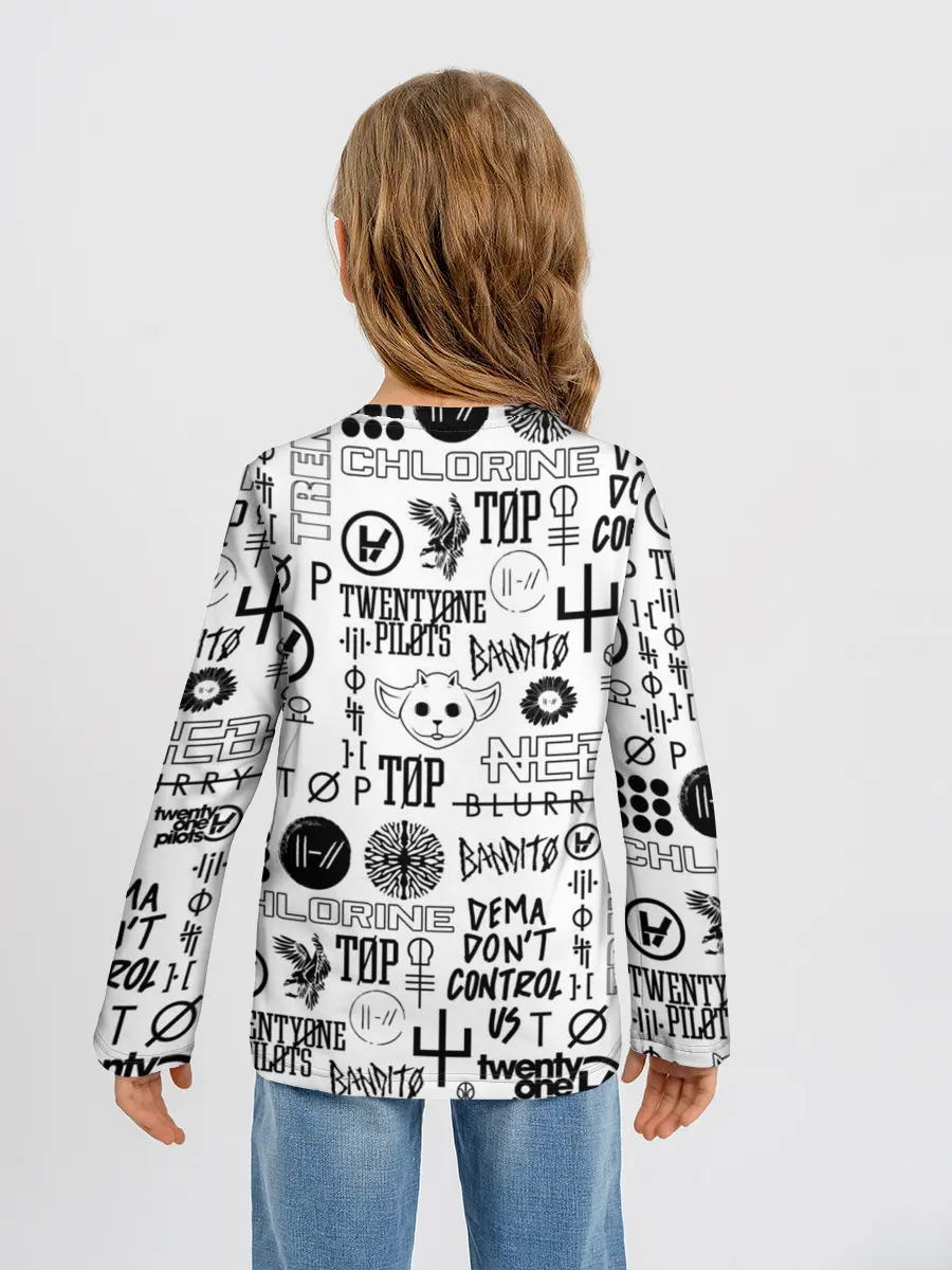 Детский лонгслив / TWENTY ONE PILOTS