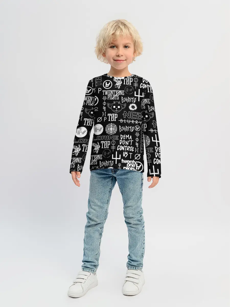 Детский лонгслив / TWENTY ONE PILOTS